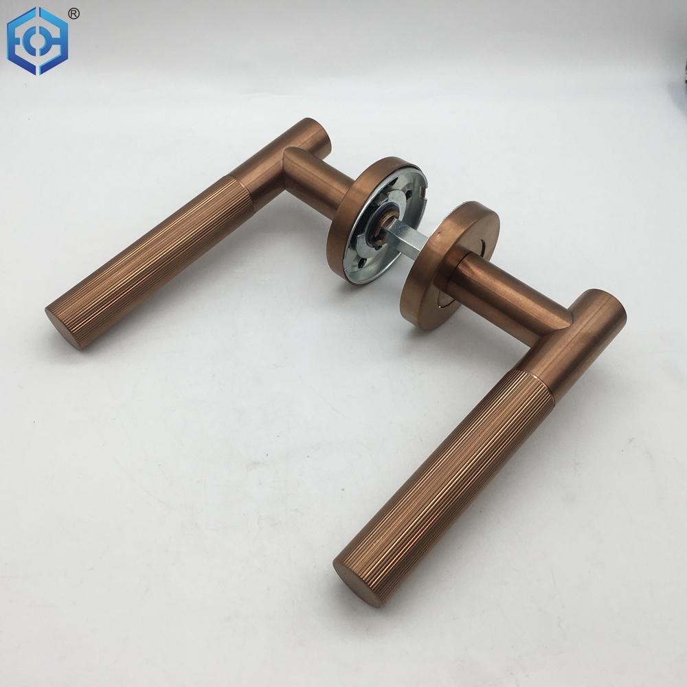 knurled gold handles