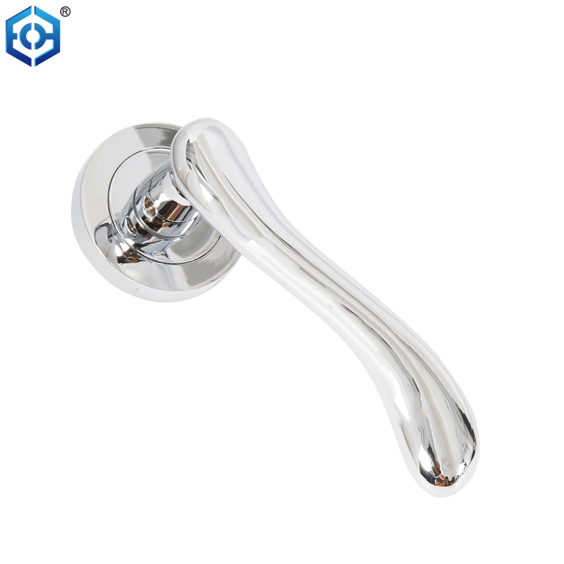 Zinc Alloy Door Handle For Bathroom