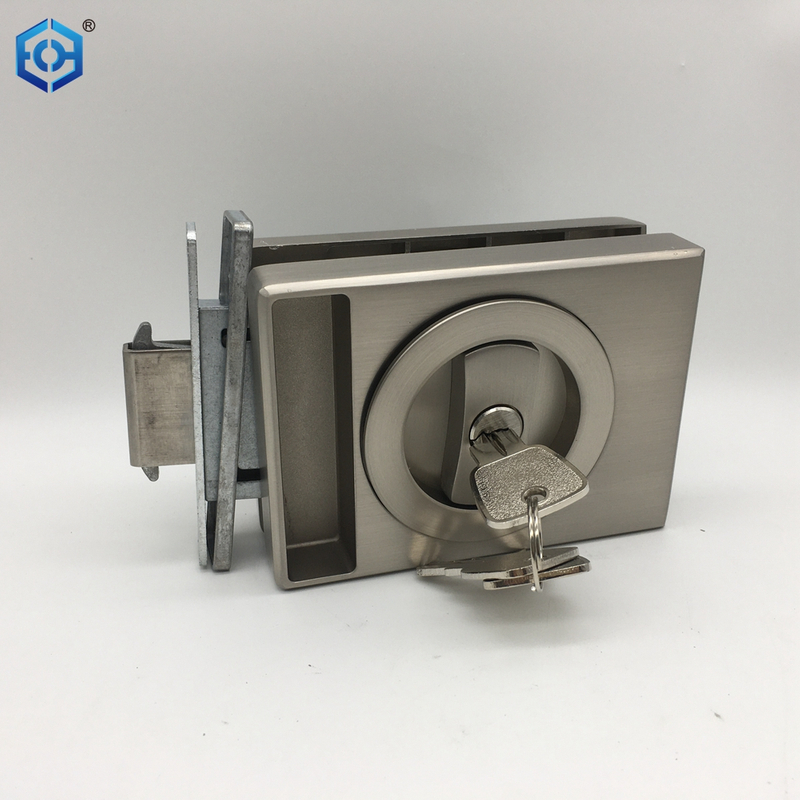 Extremely Narrow Frame Indoor Bathroom With Key Shifting Door Lock 16 Narrow Side Glass Door Lock