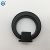 Black Zinc Alloy Round Conceal Ring Furniture Pull Handle Door Drawer Finger Pull Knobs Ring Pull