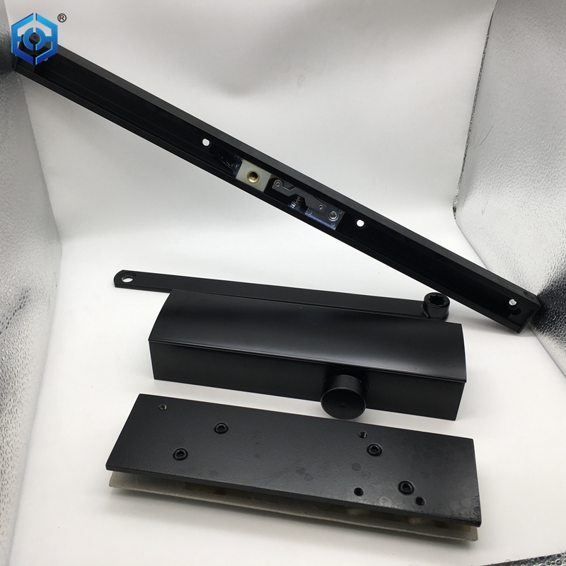 door closer with bracket