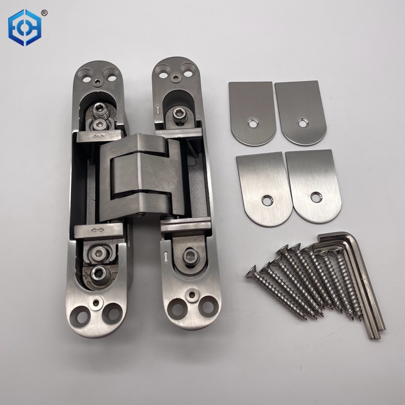 Stainless Steel 304 3D Adjust Invisible Conceal Hinge for Wooden Door