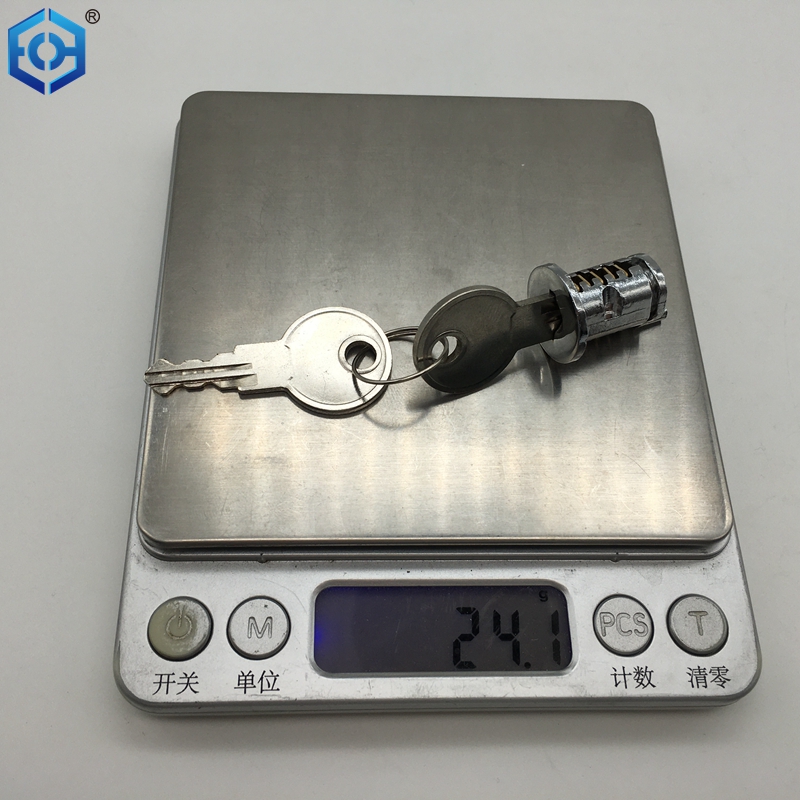 1 In. Wafer Type Sliding Diecast Door Cylinder Lock for Patio Door