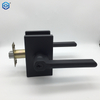 Zinc Alloy Vienna Door Lever Lock with Rectangular Rosette Entry Latch