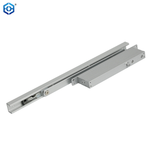 Ultrathin Aluminum Anti-Fire Hydraulic 23MM Slim Concealed Door Closer Bearing 25-45kg