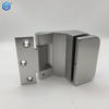 Frameless Wall To Glass Silver Aluminum Glass Door Hinge