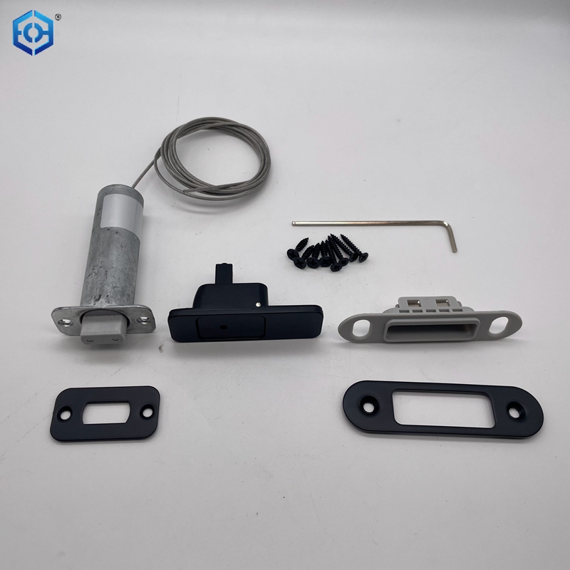 Mother Door Silent Invisible Magnetic Automatic Anti-theft Concealed Hidden Latch Door Pin Lock
