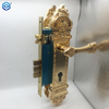 Luxury Brass Entrance Door Lock Golden Handle Lockset with Multicolor Options for Enhanced Security