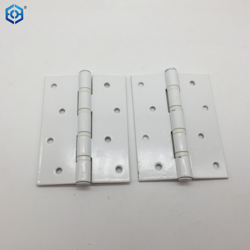 4 Inch Square Door Hinges Brushed Nickel With Square Corner Interior Door