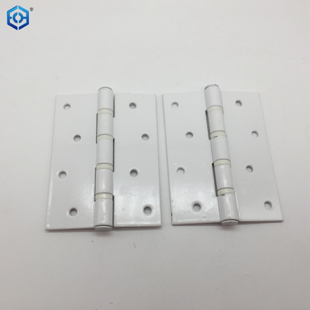 4 Inch Square Door Hinges Brushed Nickel With Square Corner Interior Door
