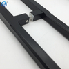 Factory Manufacturer Wholesale Commercial Square Black Aluminum Glass Door Pull Handles