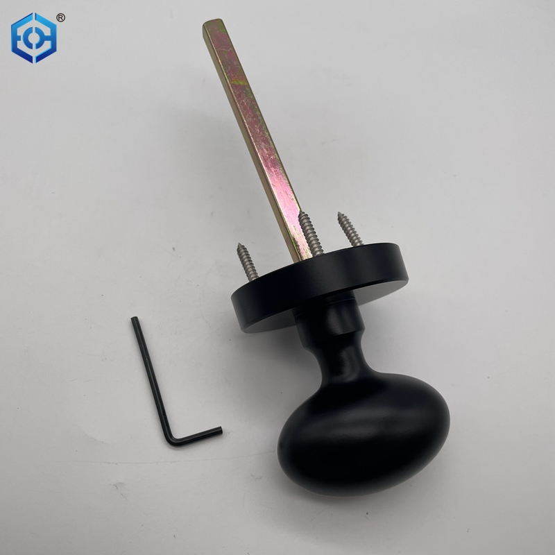 Passage Interior Door Knob Single Or Double Side Zinc Alloy Keyless Round Doorknob Lock