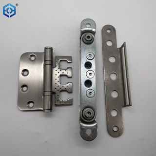 Stainless Steel 3D Adjustable Punching Self-Lubricating Mute Silent Door Hinge