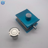 Frameless Tempered Glass Door Bolt Latch Bottom Door Lock Bolt for Frameless Folding Glass Door