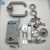 Stainless Steel Aisle Door Fire Lock Can Be Installed on Both Sides Suitable for Thickness 1.37-2.16 Inches Door