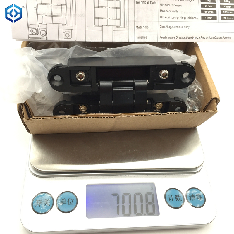 3D German Italy Style Invisible Adjustable Concealed Zinc Alloy Hidden Hinge for Wooden Swing Door 35kg