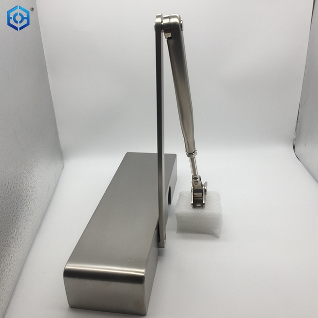 Surface Mounted Stainless Steel Support Arm Stainless Steel Cover Door Closer