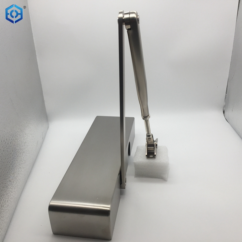 Surface Mounted Stainless Steel Support Arm Stainless Steel Cover Door Closer