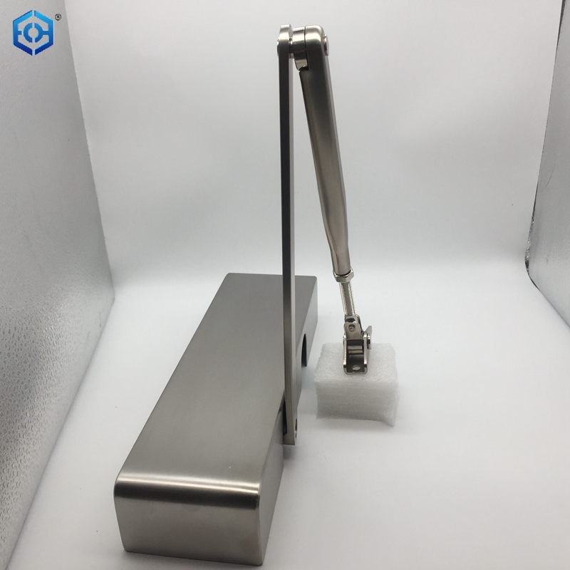 Surface Mounted Stainless Steel Support Arm Stainless Steel Cover Door Closer