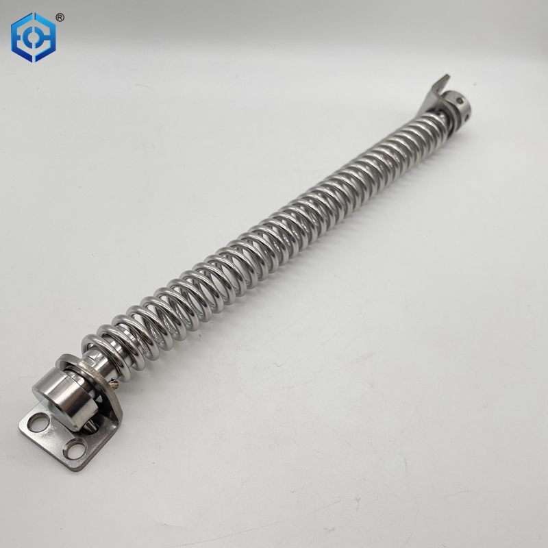 Stainless Steel Door Mounted Door Stopper Automatic Spring Door Closer
