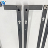 Black Stainless Steel Long Plate Infinito Door Handle