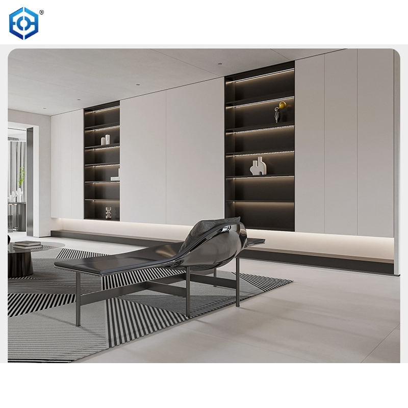 Electric TV Cabinet Sliding Door Track Invisible Wardrobe Sliding Door Folding Door New Bus Door System