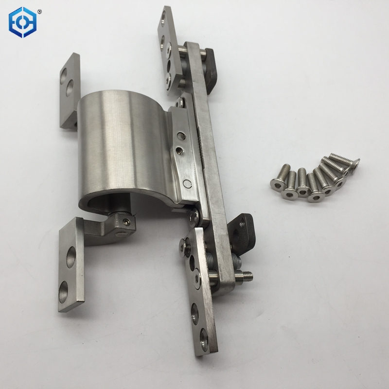 250mm 304 Stainless Steel 120 Degree Adjustable Heavy Duty Concealed Hinge for Aluminum Frame Door
