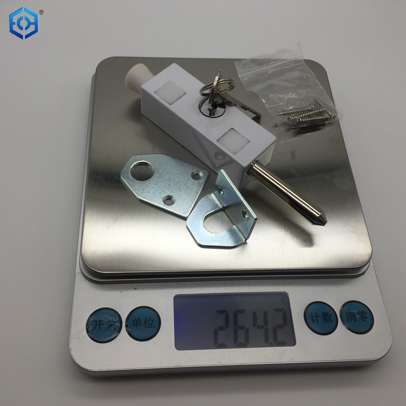 The Pushlock is a secure locking window bolt for deadlocking timber or uPVC awning casement sliding or double hung windows