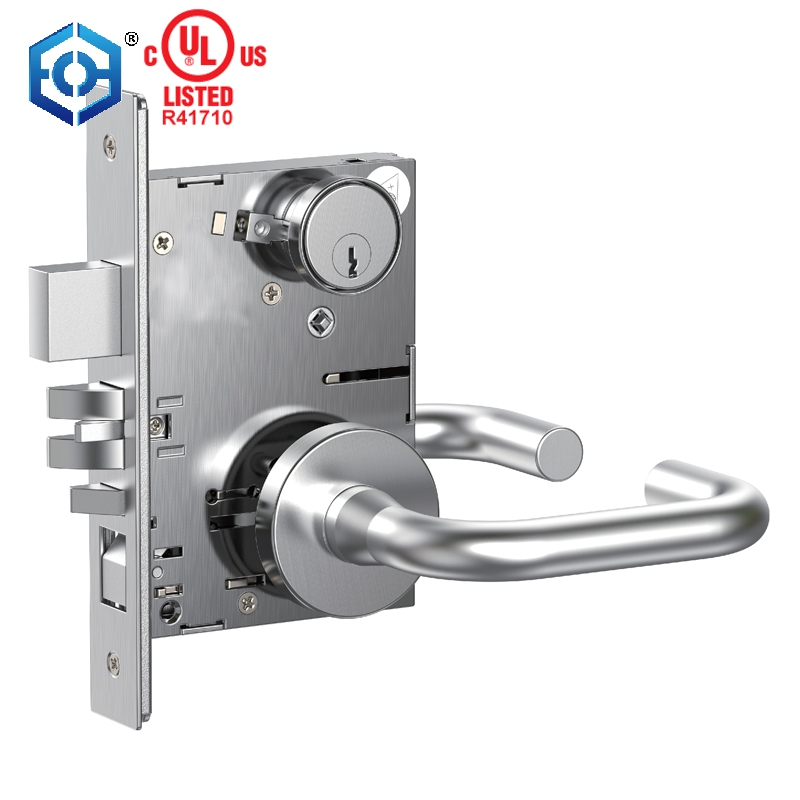 ANSI Grade 1 Stainless Steel 304 Mortice Entry Door Lock