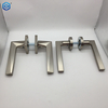  The Beauty Of Geometry Satin Nickel Zinc Alloy Interior Door Handles