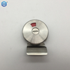Bathroom Thumb Turn with Indicator 6mm in Satin Stainless Steel 316