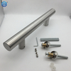 SSS Stainless Steel H Style Single Side Glass Door Pull Handle
