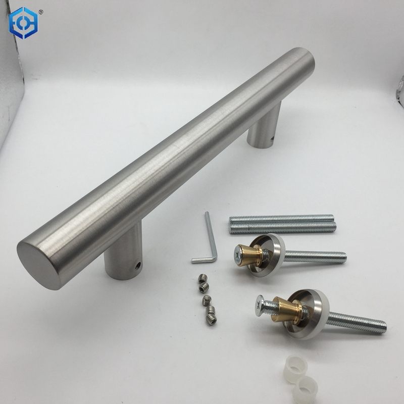 SSS Stainless Steel H Style Single Side Glass Door Pull Handle
