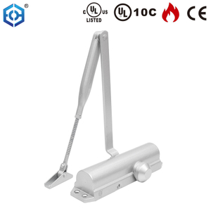 UL Listed Aluminum Hydraulic Door Closer with Rack And Pinion Mechanism