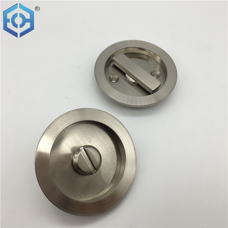 Security Stainless Steel Or Zinc Alloy Bathroom Pocket Sliding Door Safe Lock