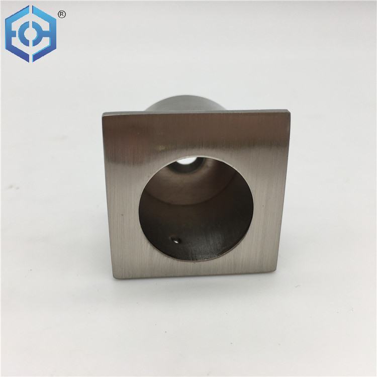 Square Or Round Pull Stainless Steel Concealed Door Finger Handle Furniture Hardware