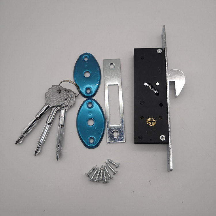 sliding closet door locks with key