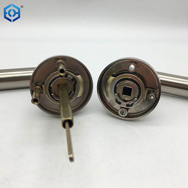 camelot satin nickel connect smart lock with alarm and right handed accent lever handleset