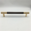 New Luxury Furniture Drawer Knurled Brass Cabinet Pull Handle
