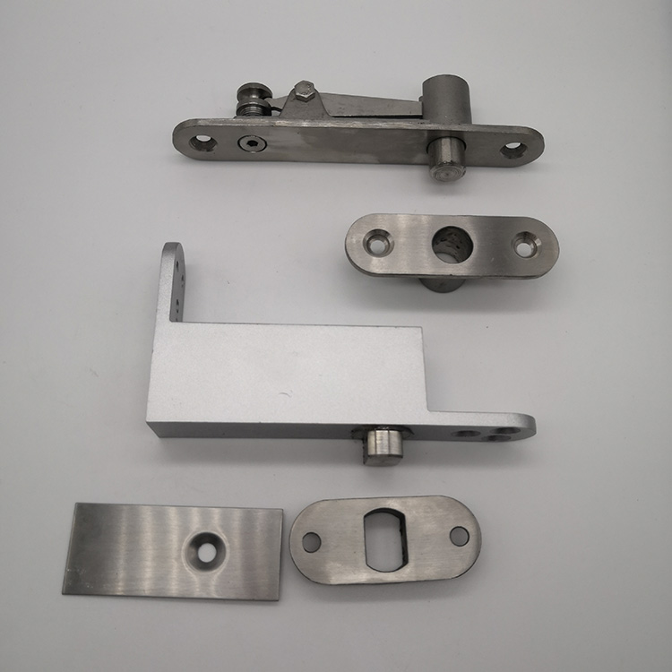 SUS 304 Stainless steel and zinc alloy pivot lever door hinge 