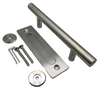 How To Install Stainless Steel Flush Barn Door Handle
