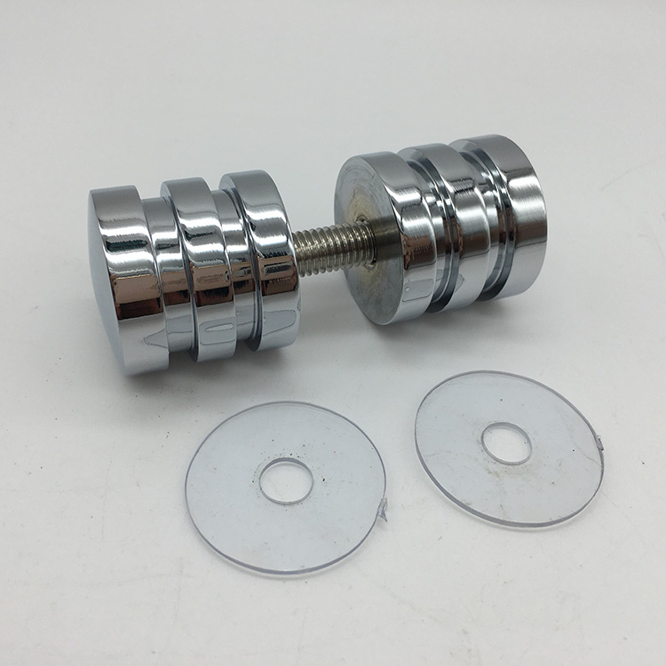 black glass door knobs