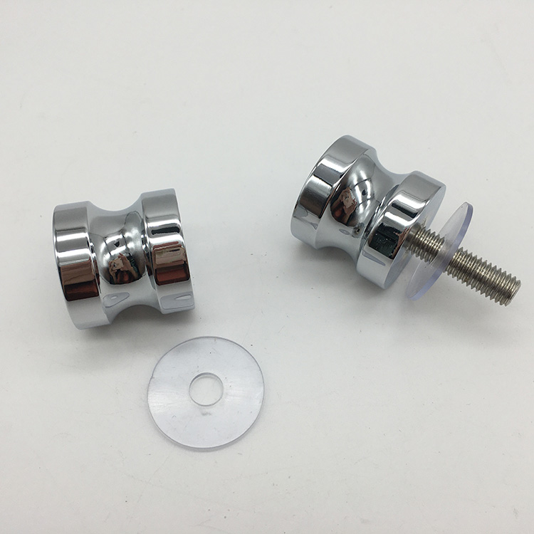 green glass door knobs