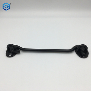  Black 6 Inch Wind Brace Cabinet Hook Stainless Steel Cabinet Door Window Stay