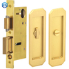 ZInc Alloy Pocket Door Lock with Pull
