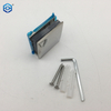 Square Cambered Typle Hole in Glass Fixed Panel U-clamp 