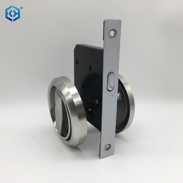 Stainless Steel Internal Sliding Door Locks with Round Handle