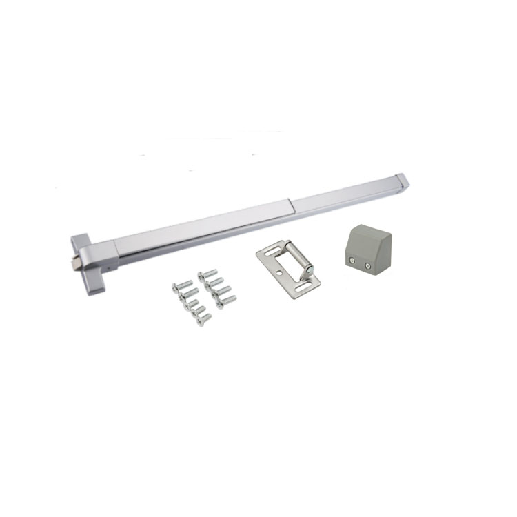 Stainless Steel Push Bar Panic Exit Device for Steel Door with Exterior