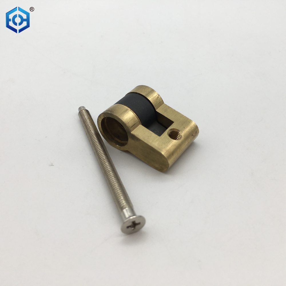ECH Brass Door Lock Adaptor Converts From Normal Cylinder Type To Bathroom Thumb Turn Type