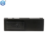 Black Stainless Steel Frameless Glass Centre Patch Fitting Patch Lock